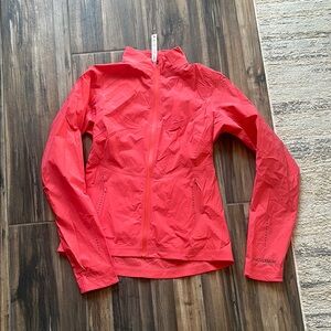 Lululemon Athletica Red Utility Jacket Lightweight Water-Resistant